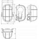 Lampa sufitowa Pawbol Oprawa kanałowa Pawbol Owal60 D.3151S 60W E27 szara 13476543 5901350838495