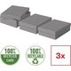 Esselte Pude�ka dom przechow p� roz. M 3szt szar 13479249 4049793072302