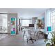 Leitz Kubek na d�ugopisy Leitz WOW  turkusowy 13490008 4002432122097