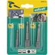 Wolfcraft 1 zestaw 3 adapterów do kluczy nasadowych  1/2 , 3/8 cala, 1/4 cala, trzpień 6-kątny 13494109 4006885879706