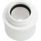 AQUER Zwężka kanalizacyjna PP 50/32mm krótka Aquer RPPN50/32 BI biała 13497089 5908241625103