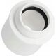 AQUER Zwężka kanalizacyjna PP 50/32mm krótka Aquer RPPN50/32 BI biała 13497089 5908241625103