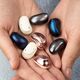 Słuchawki MEE audio MEE Audio Pebbles SĹuchawki bezprzewodowe true wireless z Bluetooth 5.3, wodoodporne z normÄ IPX4 (douszne) - RĂłĹźowe zĹoto 13514746 616312616206
