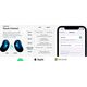 Słuchawki MEE audio MEE Audio Pebbles SĹuchawki bezprzewodowe true wireless z Bluetooth 5.3, wodoodporne z normÄ IPX4 (douszne) - RĂłĹźowe zĹoto 13514746 616312616206