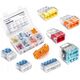 Simet Zestaw 80szt. szybkozłączek do linek i drutów SCL2, SCL3, SCL5, SCP2, SCP3, SCP4, SCP6, SCS2 Simet Ideal Combo3 88000903 organizer 13515677 5907813236129