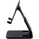 Podstawka Hurtel Składana podstawka stojak na telefon tablet do 12.9'' czarny Składana podstawka stojak na telefon tablet do 12.9'' czarny 13521664 9145576277867