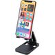 Podstawka Hurtel Składana podstawka stojak na telefon tablet do 12.9'' czarny Składana podstawka stojak na telefon tablet do 12.9'' czarny 13521664 9145576277867