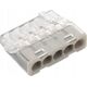 Simet Szybkozłączka wciskana do drutów 5x 0,2-2,5mm2 24A Simet Mini PC215S 89243000 transparentna/szara 13529242 5907813235368