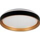 Lampa sufitowa Kanlux Kanlux Soln 37324 plafon lampa sufitowa 1x17,5W LED 4000K czarny/złoty 13530620 5905339373243
