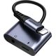 Joyroom Adapter DAC 2w1 Joyroom SY-L01 Lightning / Lightning, mini jack 3.5mm czarny 13532359 6956116773830