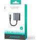 Joyroom Adapter DAC 2w1 Joyroom SY-L01 Lightning / Lightning, mini jack 3.5mm czarny 13532359 6956116773830