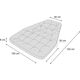 Hobbygarden PODUSZKA SOA 3D NIEBIESKIE LIŚCIE 13558241 5902414544291