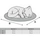 DOGGY R1 KITTY HEAD BEŻOWY 13558372 5902414547834