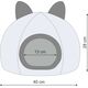 DOGGY R1 KITTY HEAD BEŻOWY 13558372 5902414547834