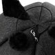 DOGGY R1 KITTY HEAD CZARNY 13558373 5902414547865