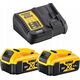 Zestaw elektronarzędzi Dewalt DEWALT ZESTAW COMBO 18V DCK329P2T (DCD796+DCG405+DCS335) 2x5,0Ah 13572667 5035048728642
