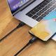 Acefast Kabel przewód USB-A - USB-C 60W z wyświetlaczem 1.2m czarny Kabel przewód USB-A - USB-C 60W z wyświetlaczem 1.2m czarny 13576597 6974316282785