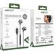 Słuchawki Acefast Słuchawki douszne do iPhone iPad ze złączem Lightning 1.2 m czarne Słuchawki douszne do iPhone iPad ze złączem Lightning 1.2 m czarne 13576599 6974316282624