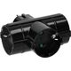 Orno Rozgałęźnik Orno OR-AE-13184(GS)/B 3x2P+Z Schuko czarny 13578046 5908254813337