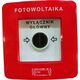 DZIEW Wyłącznik przeciwpożarowy fotowoltaiki Elektromet 911440 WF-1s 2 tory prądowe 12A NC-NO natynkowy samoczynny 13581600 5906197483891