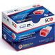 Simet Szybkozłączka wciskana do drutów 2x 0,75-4mm2 32A Simet Ideal SCP2 88000001S transparentna/czerwona 13581895 5907813235986