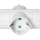 Orno Rozgałęźnik Orno OR-AE-13184(GS) 3x2P+Z Schuko biały 13603243 5908254813320
