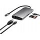 HUB USB Satechi Adapter Satechi USB-C Multiport 8K USB-C / USB-C, HDMI, 3xUSB-A 3.2 Gen 2 10Gbps, USB-A 3.2 Gen 1 5Gbps, SD/TF space gray 13609191 879961008178