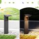ECOLIGHT2 Ecolight SSO-2 EC20113 słupek ogrodowy zewnętrzny solarny 1x2W LED 4000K IP65 czarny 13615434 5905036201139