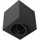 Lampa sufitowa LVT LVT 0938 lampa sufitowa oprawa natynkowa spot 1x35W GU10 czarne 13616721 5908263384538