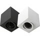 Lampa sufitowa LVT LVT 0938 lampa sufitowa oprawa natynkowa spot 1x35W GU10 czarne 13616721 5908263384538