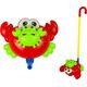 LeanToys Pchacz Na Kiju Krab Czerwony Dźwięk Dzwonka 13655701 5904665997819