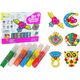 LeanToys Witraże Zawieszki Do Malowania Zastygająca Farba Biżuteria 6 szt. 13655747 5905323214217