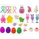 LeanToys Zestaw Zabawek Wielkanocnych Fidget Toys Antystresowe 24 Elementów 13655755 5905323216778