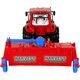 LeanToys Czerwony Ciągnik z Pługiem Napęd Frykcyjny 13655842 5905515353090