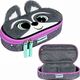 Piórnik Derform Piórnik saszetka usztywniona z wewnętrzną klapką Bambino PC-01 Racoon Szop pracz 13655972 5903235663666