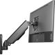 Equip Equip 650136 uchwyt / stojak do monitorów 81,3 cm (32") Czarny Ściana 13662559 4015867229347