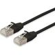 Equip Equip Patchkabel Cat6A  F/FTP 2xRJ45 10.00m sw    Slim  LSZH 13672502 4015867209714