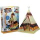 LeanToys Namiot Tipi Indiański Dom Zabaw + 60 Piłek 155 cm 13674384 5902808153894