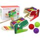 LeanToys Dinozaur Wbijak Cymbałki 2w1 Drewniany Czerwony 13674407 5904665992227