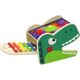 LeanToys Dinozaur Wbijak Cymbałki 2w1 Drewniany Czerwony 13674407 5904665992227