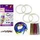 LeanToys Zestaw Do Robienia Bransoletek DIY Brokat Wstążki 13674480 5905214974909