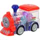 LeanToys Wesoła Lokomotywa Dla Malucha Napęd Frykcyjny Światła LED 13674509 5905214978013