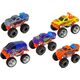 LeanToys Zestaw Pojazdów Auta Monster Truck Różne Kolory 9 szt. 13674591 5905323215078