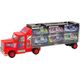 LeanToys Zestaw Ciężarówka Transportowa Auta Wyścigowe 12szt. 13674592 5905323215108