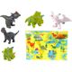 LeanToys Zestaw DIY Malowanie Jaj Dinozaury 13674634 5905323216877