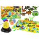 LeanToys Zestaw Kreatywny DIY Dinozaury Jaja Do Malowania Transporter 13674636 5905323216884