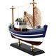 LeanToys Statek Kolekcjonerski Drewniany Kuter Rybacki 13674646 5905323217751