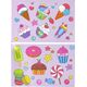 LeanToys Zestaw Kreatywny Witraże Okno Zastygająca Farba Lody Słodycze 3D 13674774 5905515354417