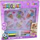 LeanToys Zestaw Kreatywny Witraże Okno Zastygająca Farba Lody Słodycze 3D 13674774 5905515354417