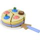 LeanToys Drewniane Ciasto Tort Kawałki 8 ele. 13674783 5905515354837